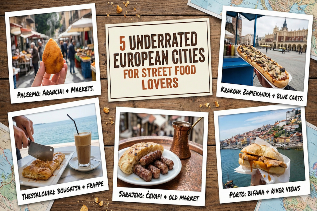 Underrated European cities for street food